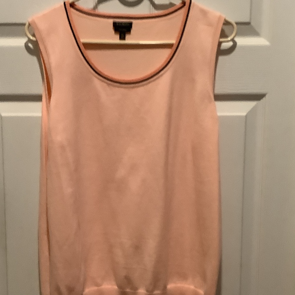 Talbots soft coral‎ Crew Neck Sweater, set, Pima cotton - Picture 9 of 12